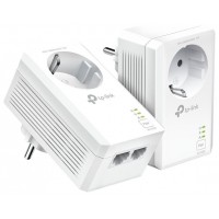 POWERLINE TP-LINK AV1000 KIT 2 UDS 2 PTOS GIGA CON ENCHUFE